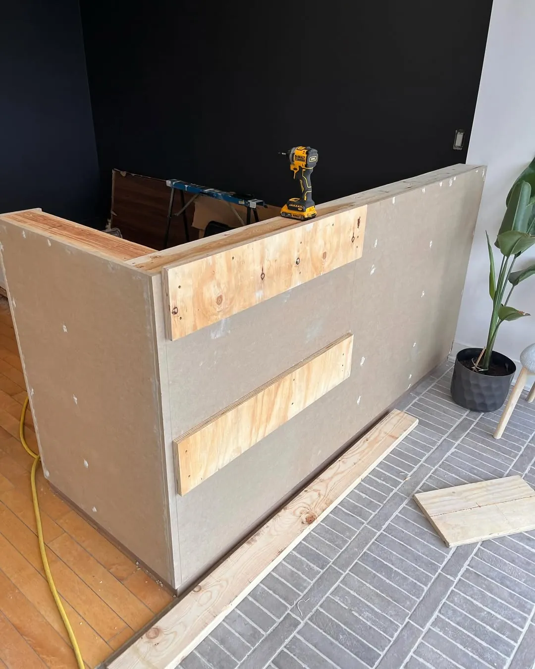 Custom Front Desk & Reception Counter - Overall Installation